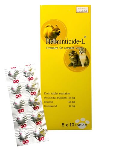 Helminticide-L Deworming Tablet for Pets & Cats