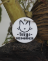 Cat name tag with belt - Thumbnail Image 1