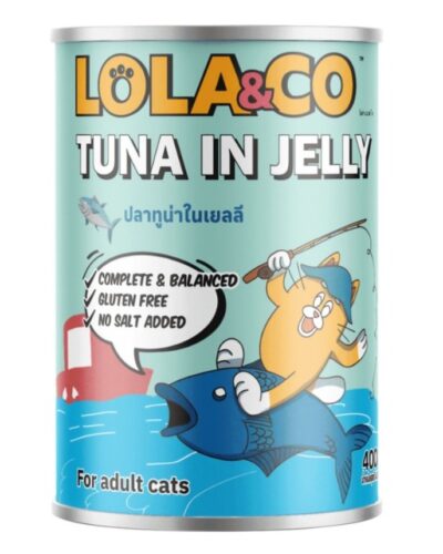 Lola & Co Can Tuna in Jelly 400gm